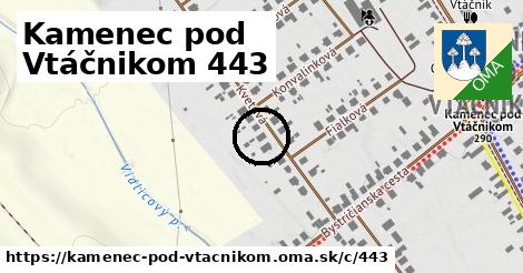 Kamenec pod Vtáčnikom <span class="supisne">443</span>