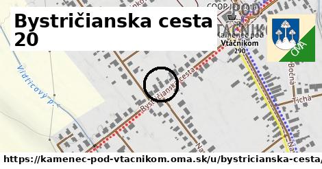 Bystričianska cesta 20, Kamenec pod Vtáčnikom