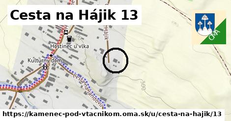 Cesta na Hájik 13, Kamenec pod Vtáčnikom