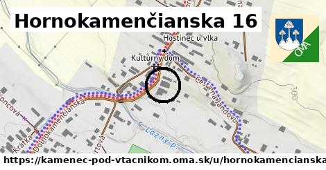 Hornokamenčianska 16, Kamenec pod Vtáčnikom