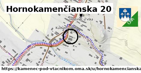 Hornokamenčianska 20, Kamenec pod Vtáčnikom