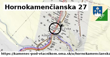 Hornokamenčianska 27, Kamenec pod Vtáčnikom