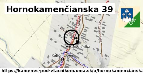 Hornokamenčianska 39, Kamenec pod Vtáčnikom