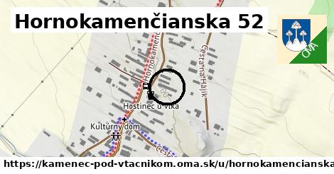 Hornokamenčianska 52, Kamenec pod Vtáčnikom