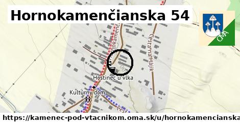 Hornokamenčianska 54, Kamenec pod Vtáčnikom