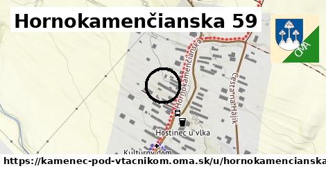 Hornokamenčianska 59, Kamenec pod Vtáčnikom