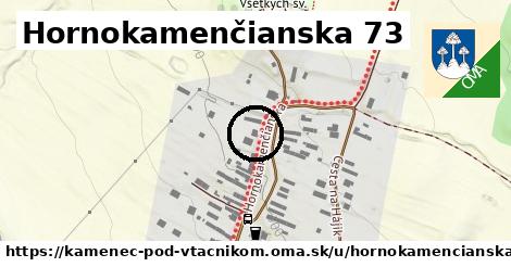 Hornokamenčianska 73, Kamenec pod Vtáčnikom