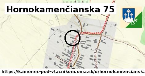 Hornokamenčianska 75, Kamenec pod Vtáčnikom