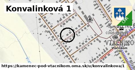 Konvalinková 1, Kamenec pod Vtáčnikom