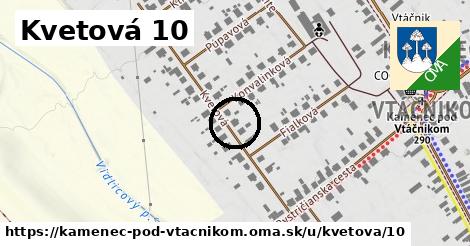 Kvetová 10, Kamenec pod Vtáčnikom