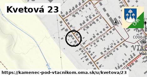 Kvetová 23, Kamenec pod Vtáčnikom