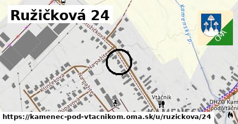 Ružičková 24, Kamenec pod Vtáčnikom