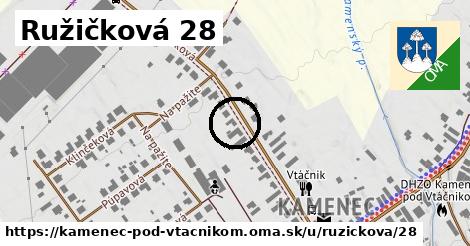 Ružičková 28, Kamenec pod Vtáčnikom