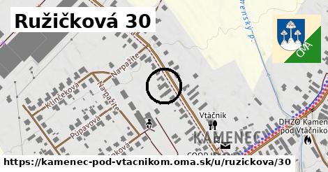 Ružičková 30, Kamenec pod Vtáčnikom