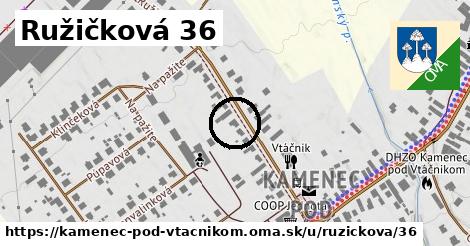 Ružičková 36, Kamenec pod Vtáčnikom