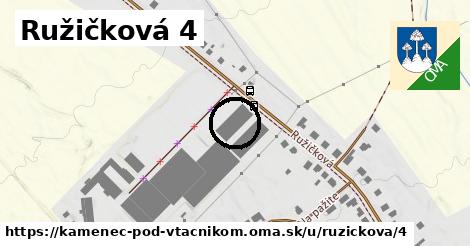 Ružičková 4, Kamenec pod Vtáčnikom