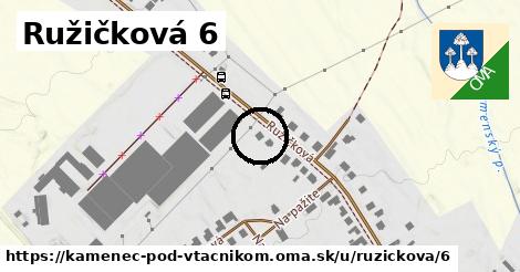 Ružičková 6, Kamenec pod Vtáčnikom