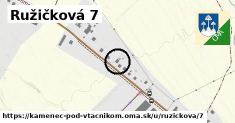 Ružičková 7, Kamenec pod Vtáčnikom