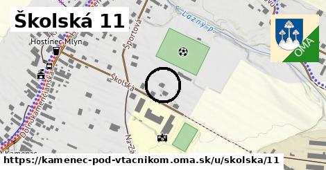 Školská 11, Kamenec pod Vtáčnikom