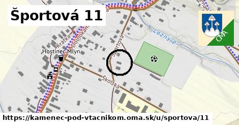 Športová 11, Kamenec pod Vtáčnikom