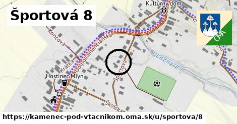 Športová 8, Kamenec pod Vtáčnikom