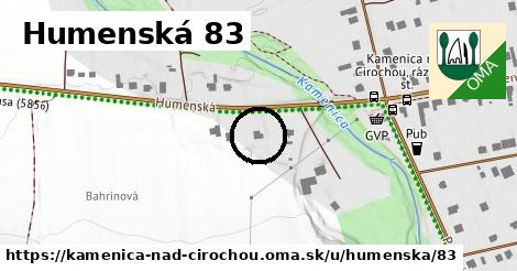 Humenská 83, Kamenica nad Cirochou