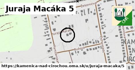 Juraja Macáka 5, Kamenica nad Cirochou