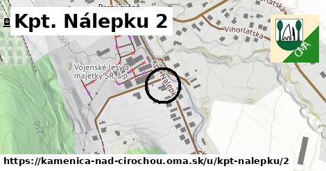 Kpt. Nálepku 2, Kamenica nad Cirochou