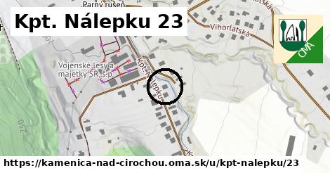 Kpt. Nálepku 23, Kamenica nad Cirochou