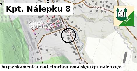 Kpt. Nálepku 8, Kamenica nad Cirochou