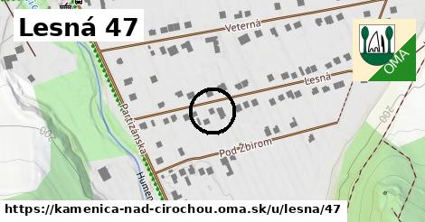 Lesná 47, Kamenica nad Cirochou