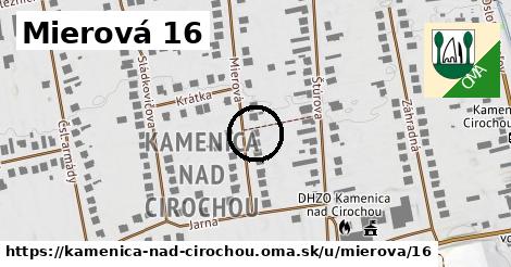 Mierová 16, Kamenica nad Cirochou