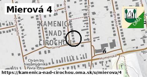 Mierová 4, Kamenica nad Cirochou