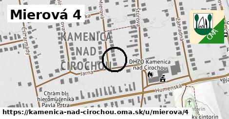 Mierová 4, Kamenica nad Cirochou