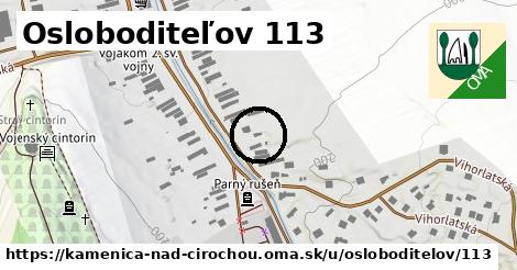 Osloboditeľov 113, Kamenica nad Cirochou