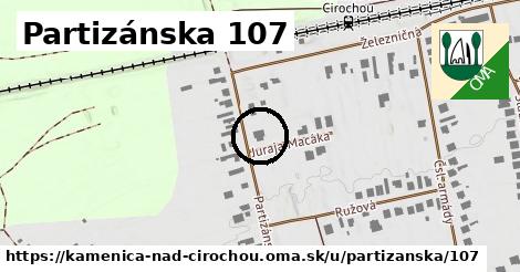 Partizánska 107, Kamenica nad Cirochou