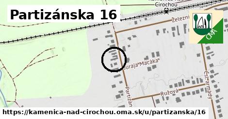 Partizánska 16, Kamenica nad Cirochou