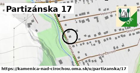 Partizánska 17, Kamenica nad Cirochou