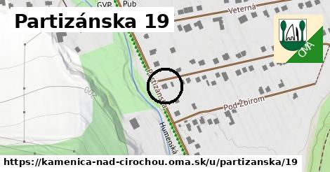 Partizánska 19, Kamenica nad Cirochou