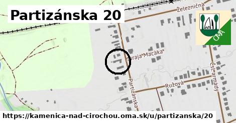 Partizánska 20, Kamenica nad Cirochou