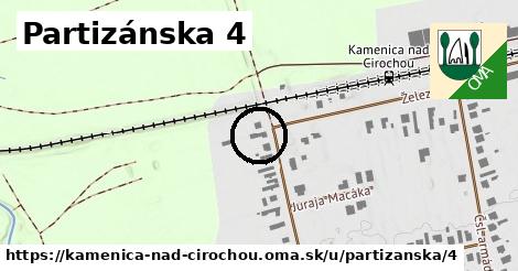 Partizánska 4, Kamenica nad Cirochou