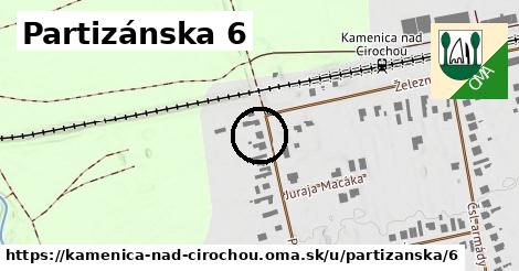 Partizánska 6, Kamenica nad Cirochou