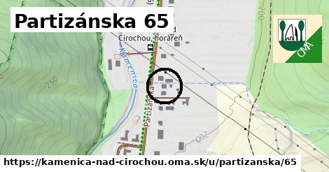 Partizánska 65, Kamenica nad Cirochou