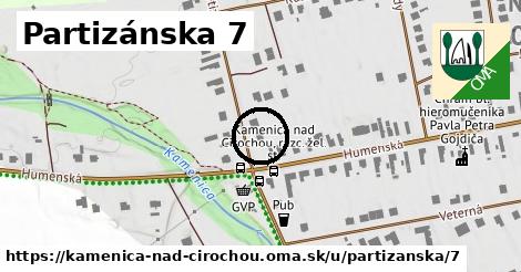 Partizánska 7, Kamenica nad Cirochou