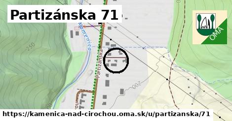 Partizánska 71, Kamenica nad Cirochou