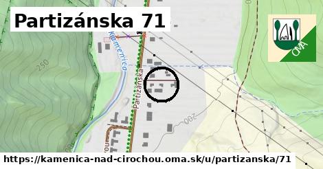 Partizánska 71, Kamenica nad Cirochou