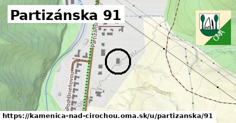 Partizánska 91, Kamenica nad Cirochou