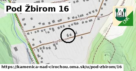 Pod Žbirom 16, Kamenica nad Cirochou