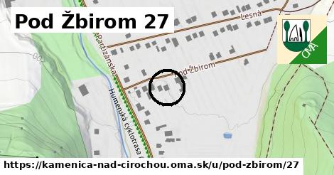 Pod Žbirom 27, Kamenica nad Cirochou