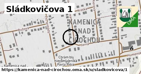 Sládkovičova 1, Kamenica nad Cirochou